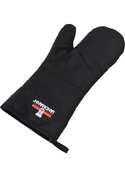 Izgara Eldiveni, Siyah, Lm Logolu, Pamuklu, Siyah