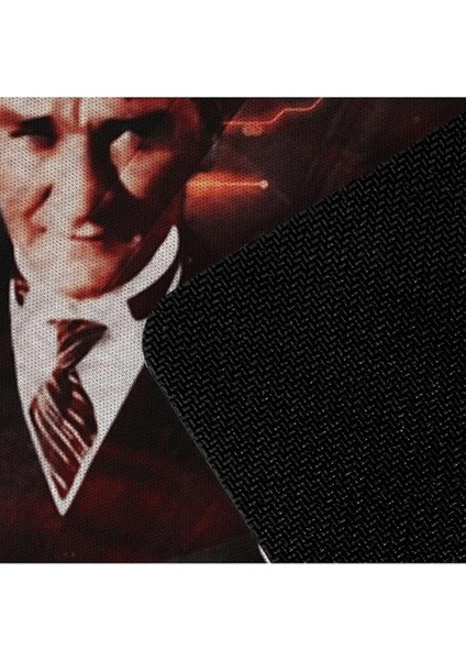 Atatürk Tasarımlı Ay Yıldız 70X30 Mousepad - Mouse Pad - Fare Altlığı fırsatları