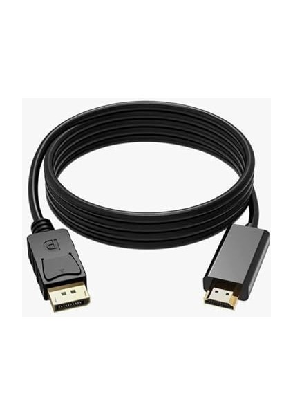 Display Port To HDMI Kablo - Gold Plated 1080P - 3 Metre