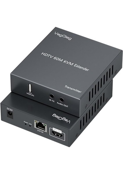 1080P Full Hd 60Hz HDMI Kvm Extender 60 Metre CAT5E/6 HDMI Menzil Genişletici Uzatıcı