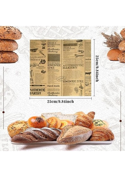 100 Yaprak Gıda Ambalaj Yağlı Kağıt Kareler 25*25CM Pişirme Kağıdı Sandviç Peynir Hamburger Kek Pişirme Kızartması Hediyeler fiyatları