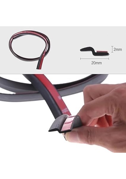 Tipi Evrensel Araba Kapi Contasi Epdm Ses Yalitim Fitili 4 Metre indirimleri