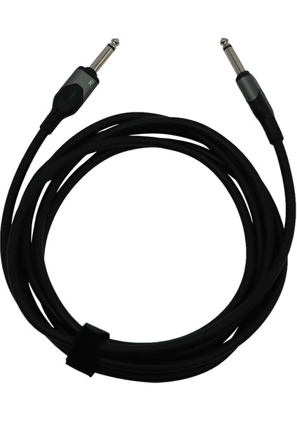 Dk Gitar Bağlantı Kablosu 6.0 Metre 20FT Enstrüman Kablosu Gürültü Azaltma Ses Kablosu 6.35MM Erkek Jack Ses Kablosu Elektro Gitar Bas Için