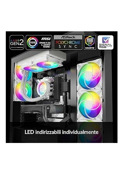 Liquid Freezer Iıı - 240 A-Rgb Intel/amd Uyumlu, 240MM Radyatörlü, 2X12CM P12 Pwm Fanlı, Sıvı Işlemci Soğutucu Beyaz (AR-ACFRE00150A) fiyatları