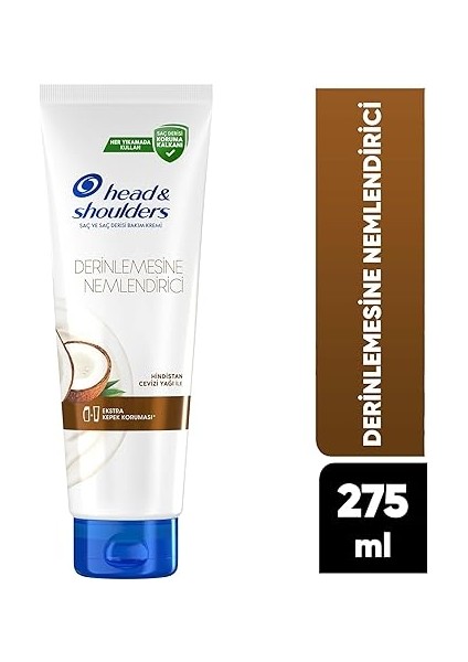 &amp; Shoulders Derin Nemlendirici Kepek Hindistan Cevizi Yağlı Günlük Kullanım 275ML Saç Kremi fiyatları