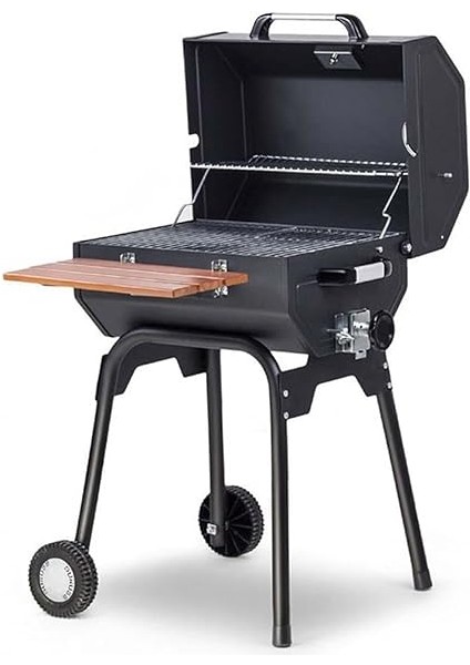 Guruss CG050 Kömürlü Barbekü Mangal | 50 cm Lik Mangal | Odun Veya Kömür Mangalı | Tekerlekli Izgara Barbekü modelleri