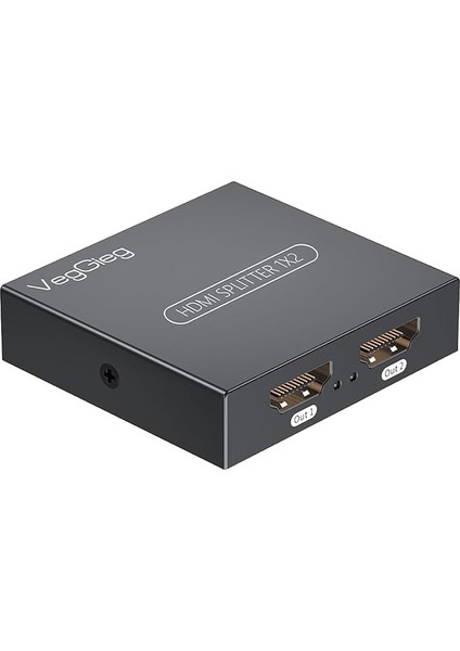 4K 30Hz 1 Giriş 2 Çıkış HDMI Splitter Görüntü Ayırıcı Bölücü Adaptör