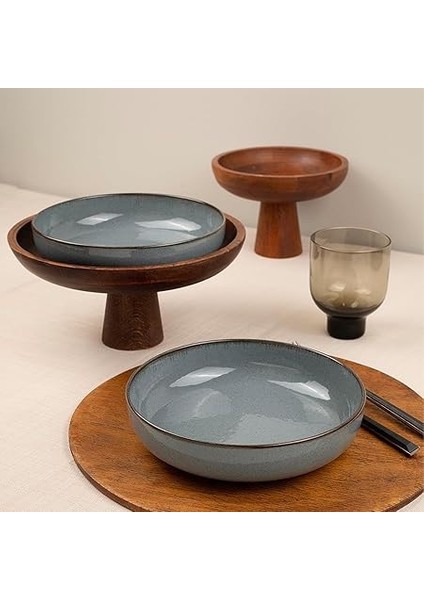 Porselen Moderna 2 Li 20 cm Kase Mavi modelleri