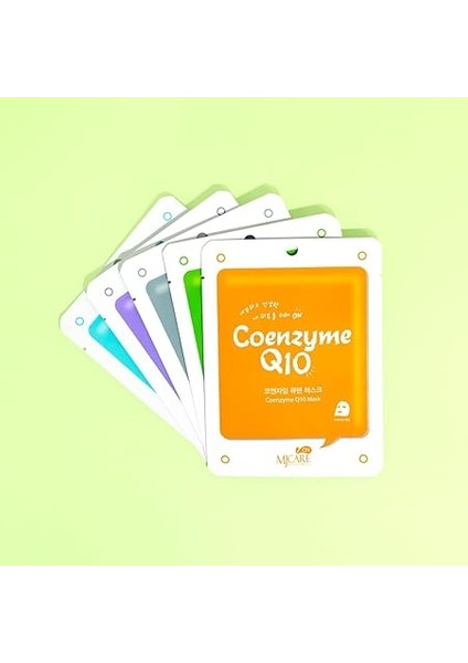 Mijin Cosmetics 5'li Karışık Yüz Maskesi (Asq) fırsatları