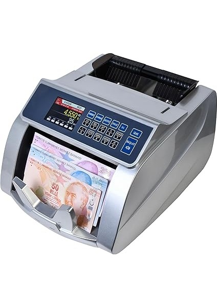 Gold mix Tl Karışık Sayım Ofis Tipi Para Sayma Makinesi, Gri, (Sesli Konuşma) fiyatları