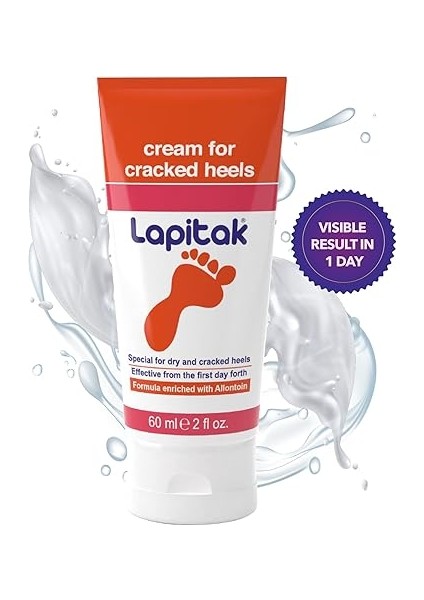 Topuk Çatlak Kremi 60ML - Ayak Kremi - Ayak Bakımı - Ayaklardaki Çatlakları Engenlemeye Yardımcı Olur. Kuru ve Yıpranmış Ayaklarda 24 Saat Içinde Etkisi Hissedilir. fiyatları