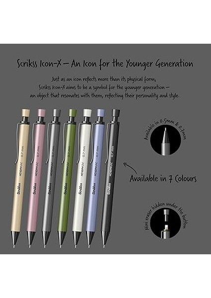 Office Icon-X Metal Versatil 0.7 mm Antrasit indirimleri