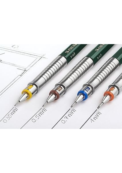 Tk Fine Vario Lüx Versatil Kalem, 0.5 Mm, Champagne Gold, Ayarlanabilir Uç, Ergonomik Tasarım, Profesyonel Yazım ve Çizim indirimleri