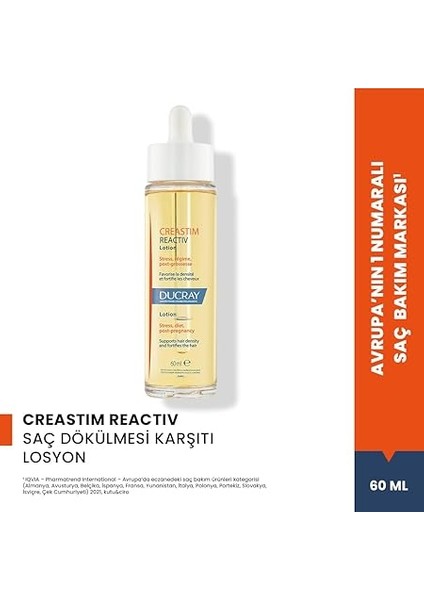 Creastim Reactiv Saç Dökülmesine Karşı Losyon 60 ml fiyatları
