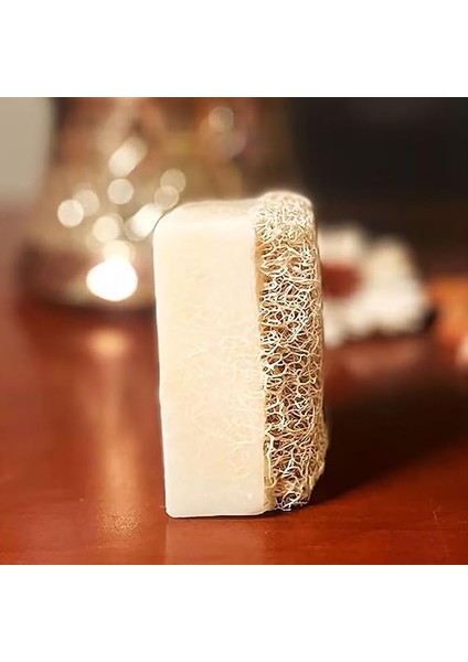 Doğal Kabak Lifli Pirinç Sabunu 120 gr Tüm Cilt Tipleri Için Beyazlatma Etkili E ve B Vitaminli indirimleri