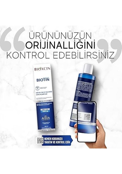 Biotin Sağlıklı Saç ve Saç Derisi Günlük Şampuan 300 ml modelleri