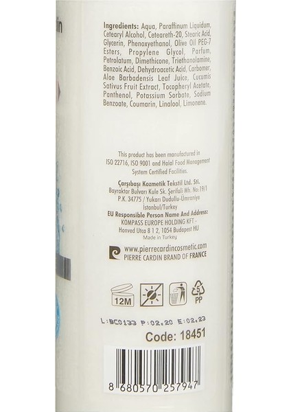 Cardin Face Cleansing Milk Nemlendirici Yüz Temizleme Sütü (200 Ml) modelleri