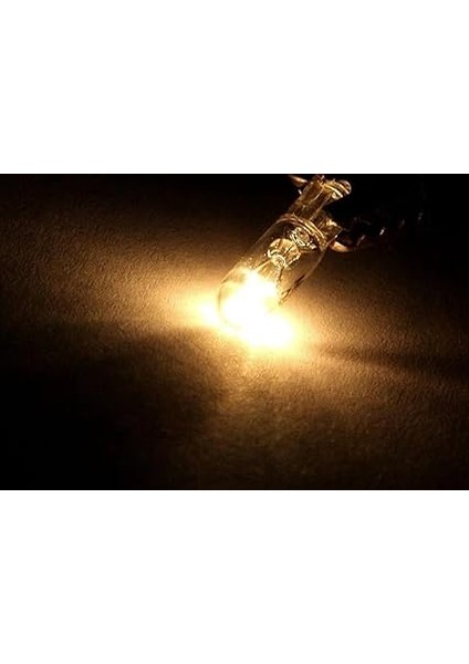 Adet 12V T5 1.2W Mini Dipsiz Standart Renk Ampul modelleri