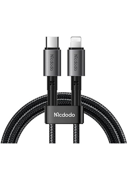 CA-2850 36W Typec Iphone Hızlı Şarj Data Kablo 1.2m-Siyah