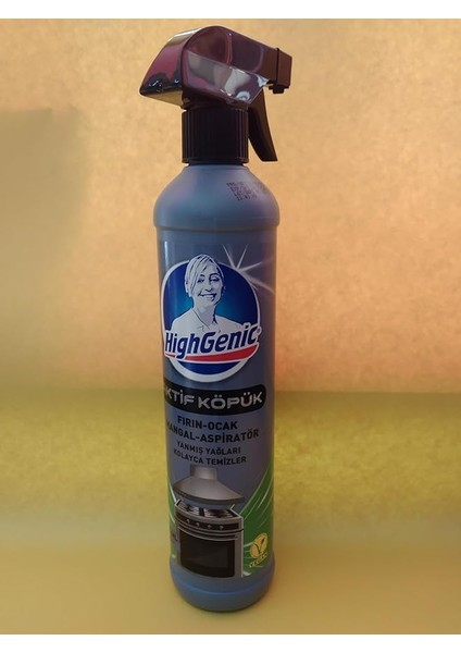 Aktif Köpük Fırın Ocak Mangal Temizleyici, 750 Mililitre