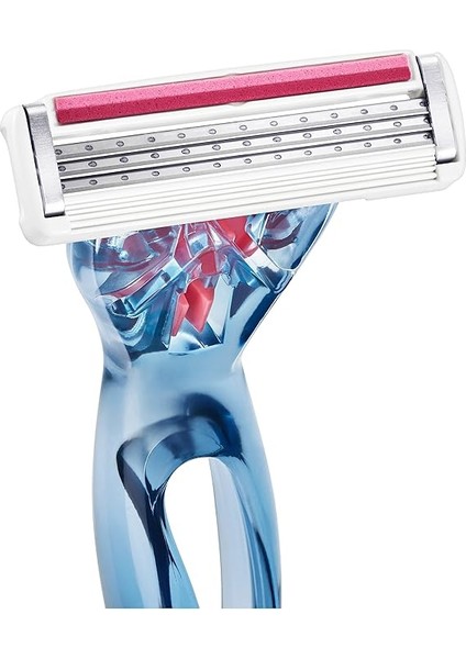 Soleil Click Sensitive 1 Gövde &amp; 2 Başlık Kadın Tıraş Bıçağı (3 Bıçak), Oynar Başlıklı, Aloe Vera ile Zenginleştirilmiş Kayganlaştırıcı Jel Şerit modelleri