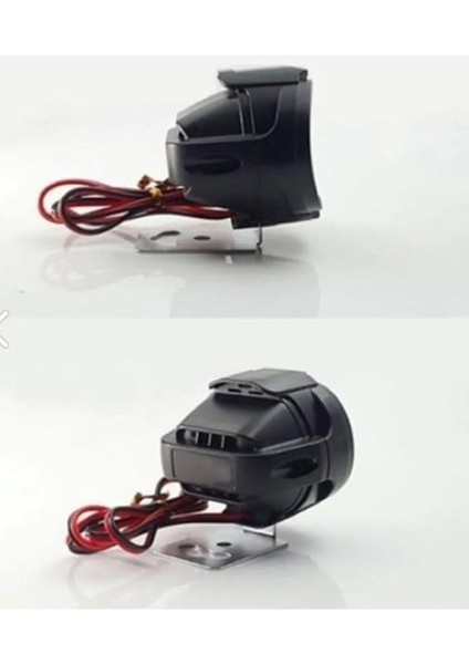 2 Adet Motosiklet Scooter LED Sis Farı Çakar ve Sabit Mod 6 Ledli modelleri