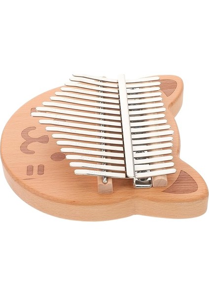 Erkek ve Kız Çocukları Için Küçük Müzik Aleti 17 Tuşlu Ahşap Başparmak Piyanosu Taşınabilir Parmak Piyanosu Erkek ve Kız Çocukları Için Şık Tasarım