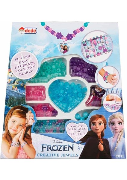 Frozen Büyük El Çantalı Takı Seti, +3 Yaş Için