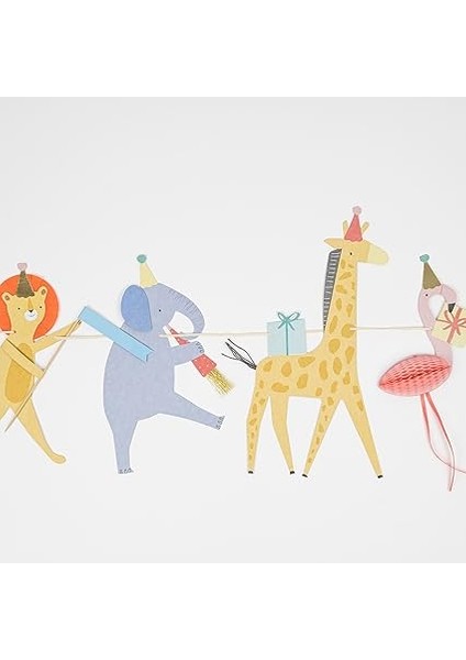 Meri - Animal Parade Garland - Hayvan Geçit Töreni Asılan Süs fırsatları