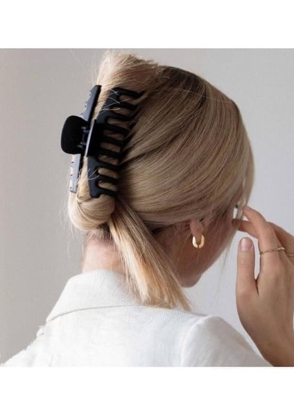 Toka Kadın Siyah Kahve Kadın Çocuk Mandal Toka, Lastik Toka Seti, Toka Organizer, Toka, Kız Çocuk Toka, Kadife Toka (11CM) 4'lü Set fiyatları