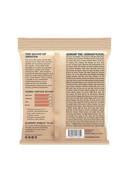 Ball Flatwound Group 2.5 Elektrikli Bas Teli, Kalınlık 45 – 105 fiyatları