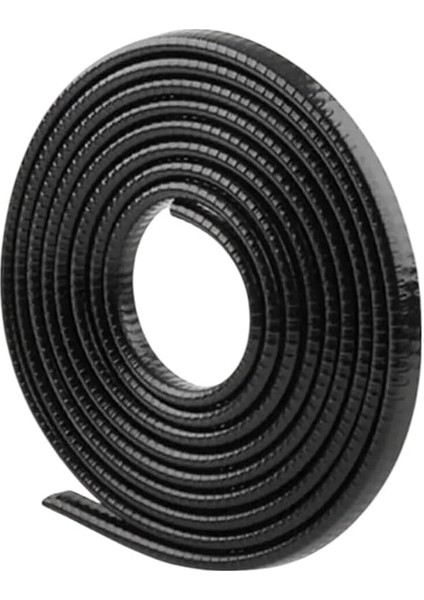Araba Kapı Kenar Koruyucu, Universal, Saçlı Fitil, Siyah, 1 Metre