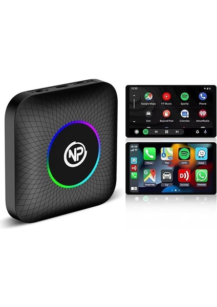 NPCP01 Sım Kartlı ANDROID13 8GB/128GB Tvbox Kablosuz Carplay