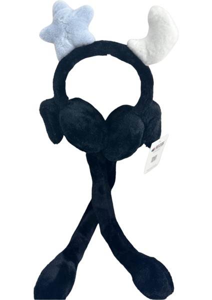 Çocuk Peluş Figürlü Oynar Kulaklı Hareketli Sesli Kışlık Kulaklık RCS.AY.SYH.2025 fiyatları