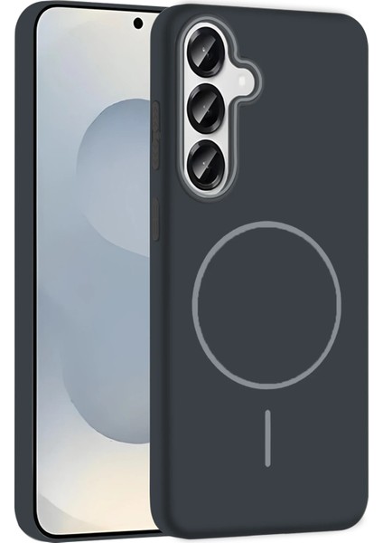 Sepetim Joko Samsung Galaxy S23 Fe Broş Magsafe Kapak - Füme