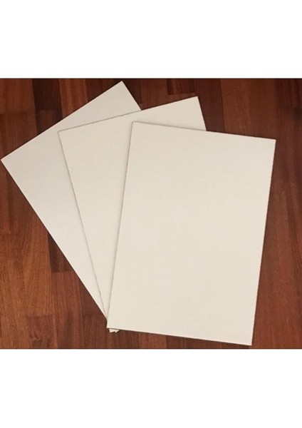 - 3 Adet Beyaz Mdf Duralit 3 Mm, 35X50 cm (Resim Kağıdı Ölçüsü),bir Tarafı Beyaz Boyalı fiyatları