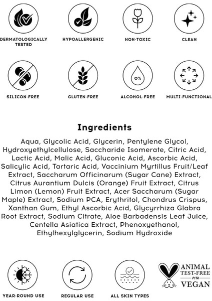 Co. Perfecting Aha Complex Serum, Pürüzsüzleştirici, Yenileyici, Gözenek Sıkılaştırıcı Serum, 30 ml modelleri