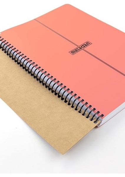 Infinity Pastel Serisi, A4, 4 Konulu (3 Kareli, 1 Çizgili) 120 Yaprak Pp Kapaklı Spiralli Defter, Pembe fiyatları