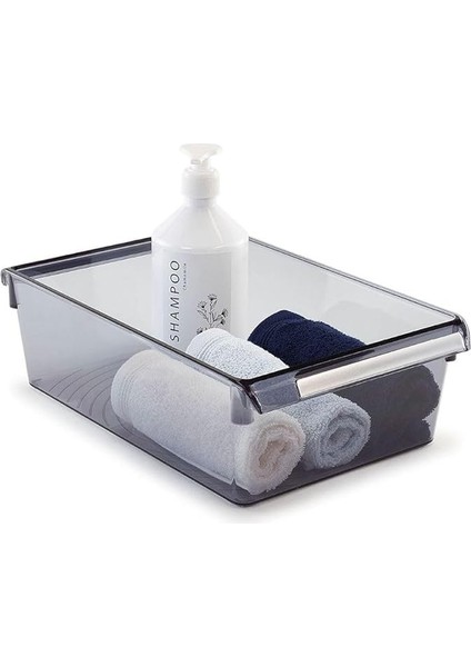 M-E27-40-25 Düzenleyici Raf, Şeffaf Siyah modelleri