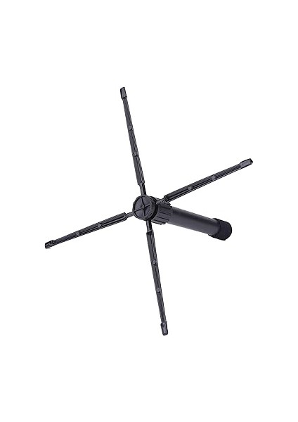 Taşınabilir Metal Hafif Klarnet Flüt Obua Standı Aksesuarı, 4 Ayaklı Sağlam Destek, Katlanır ve Çıkarılabilir Tasarım, Enstrüman Koruması Için Yumuşak Kaymaz Ped fırsatları