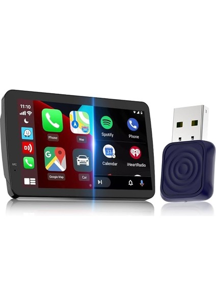 Kablosuz Carplay/android Otomatik Adaptör USB Mini Ultra Fabrika Kablolu Carplay ve Oem Kablolu Android Otomatik, Tak ve Çalıştır Kablosuz Carplay/android Otomatik Dongle Ios 10 ve Android