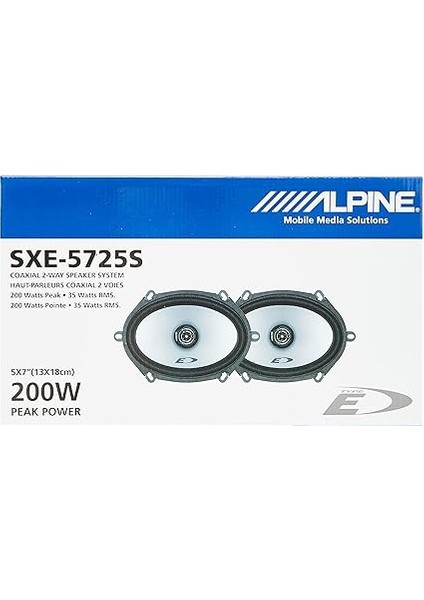 SXE-5725S 5"x7" (12.5X17.5CM) Coaxial 2-Yollu Hoparlör indirimleri
