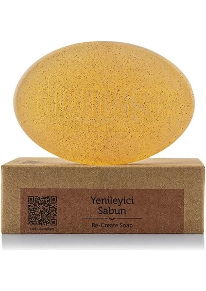 100% Doğal Yenileyici Reishi Mantarı Sabunu 90 gr - Anında Botoks Etkili, Kırışıklık, Sivilce ve Cilt Lekeleri Karşıtı, Antioksidan Destekli