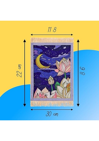 Ipeq Saks Gece Dekoratif Küçük Halı Mousepad fiyatları