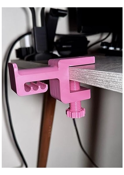 Premium Pembe Macenta Asılabilir Kulaklık Standı – Şık V3 Gamer Modeli, Kaydırmaz Keçeli, Ergonomik Masaüstü Askı, Sakura Edition (Montaj Videosunu Izlemeden Kullanmayın) fiyatları