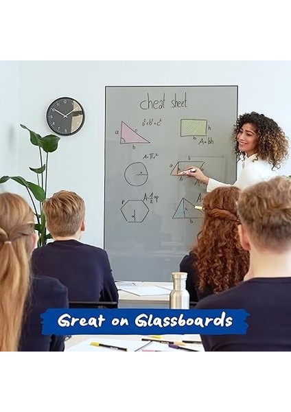 95 Cam Kalemi - Yuvarlak Uç - 1,5-3mm - 6'lı Set Karışık Renkler fırsatları