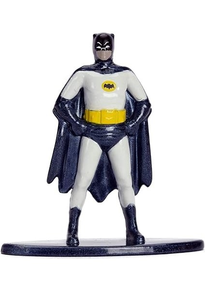 Comics - Batman 1966 Tv Series Classic Batmobile Die-Cast Toy Car With Batman Die-Cast Figure fırsatları