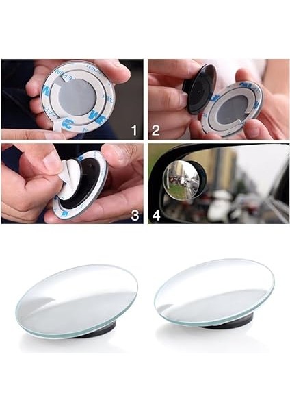 Kör Nokta Aynası 360 Derece Hareketli 2 Adet modelleri
