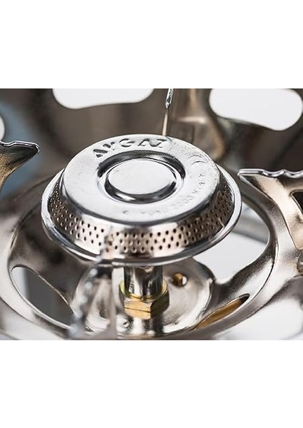 Lüks Lpg'li Kamp Ocağı, Çakmaksız Taşınabilir Ocak, Taşınabilir Gazlı Ocak Başlık, 2,35 Kw Isı Gücü, Dar Çember, Krom Kaplama fiyatları