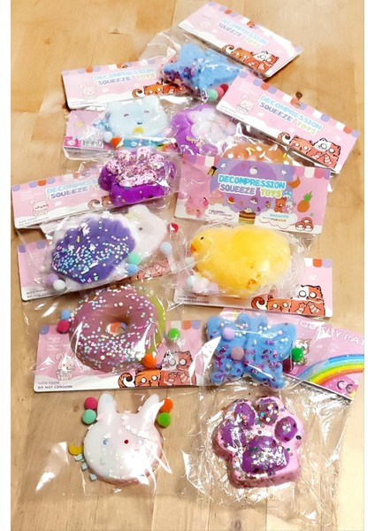 Sepetim Squishy Pati-Renkli modelleri
